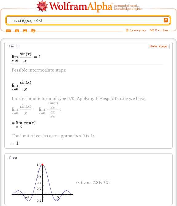Возможности Wolfram Alpha: от математических расчетов до анализа данных